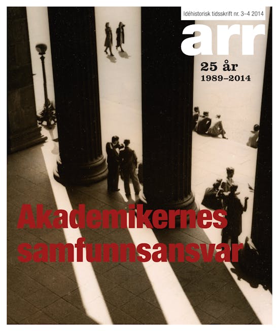 Museum for universitets- og vitenskapshistorie, UiO Akademikernes samfunnsansvar