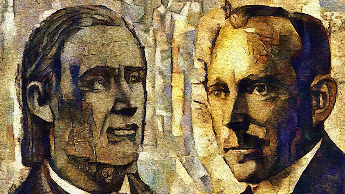 Illustrasjon: Generert ved hjelp av DALL•E 2 Den «haugianske linjen» innenfor norsk pietisme – fra Hans Nielsen Hauge til Ole Hallesby